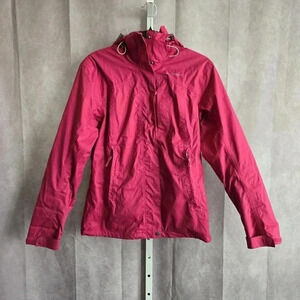 Quechua Pink Zip Button Hooded Outdoor Activewear Sportswear Jacket‎ Small